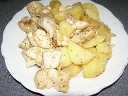 “Κοτόπουλο” Τοφού στο Φούρνο με πατάτες