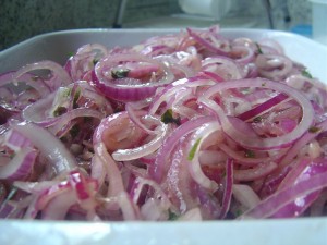 Salada de cebolas (Κρεμμυδοσαλάτα) Βραζιλιάνικη κουζίνα
