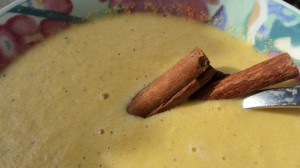 Πικάντικη Φθινοπωρινή σούπα με κόκκινη κολοκύθα.