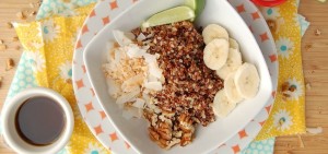 Absolutely Delicious Coconut-Lime Quinoa Breakfast Bowl